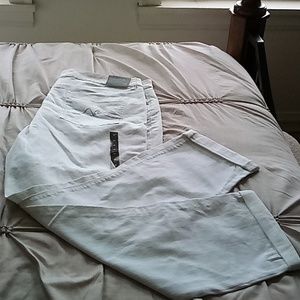 NWT NY&CO White Jeans Slim/Slouch Fit Size 18
